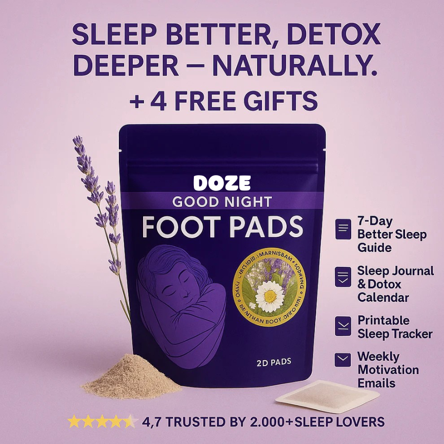 Good Night Sleep Detox Foot Pads With Magnesium Glycinate